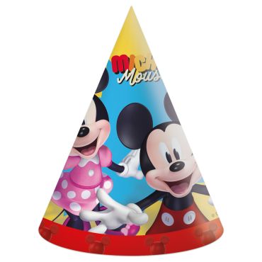 Chapeaux anniversaire Mickey et Minnie Jump into Fun x6 | jourdefete.com Chapeaux anniversaire Mickey et Minnie Jump into Fun x6 | jourdefete.com