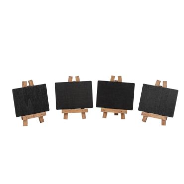Mini ardoises sur chevalet décoration de table mariage | jourdefete.com