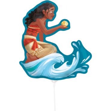 Mini-ballon en aluminium - Vaiana - 9'' - Princesses Disney™ Mini-ballon en aluminium - Vaiana - 9'' - Princesses Disney™