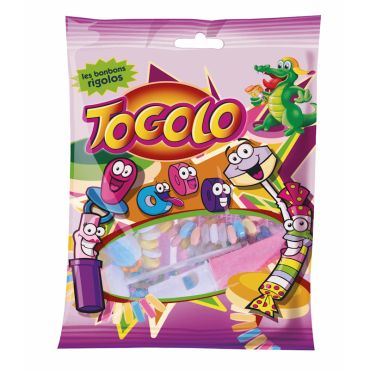 Sachet de bonbons TOGOLO avec un mélange de bonbons colorés et savoureux | jourdefete.com Sachet de bonbons TOGOLO avec un mélange de bonbons colorés et savoureux | jourdefete.com
