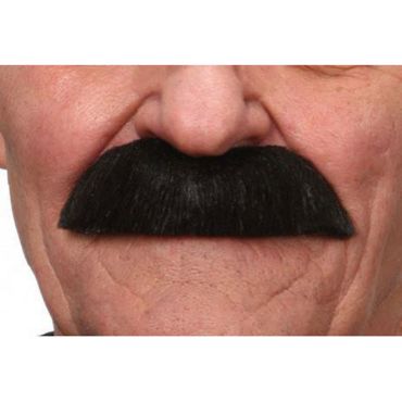 Moustache "Brassens" - Noir Moustache "Brassens" - Noir