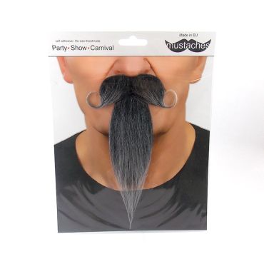 Set moustache et bouc "Mousquetaire" - Gris Set moustache et bouc "Mousquetaire" - Gris