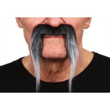 Moustache "Pirate" - Gris Moustache "Pirate" - Gris
