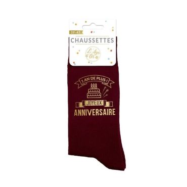 Une paire de chaussettes à offrir lors de l'anniversaire d'un proche | jourdefete.com Une paire de chaussettes à offrir lors de l'anniversaire d'un proche | jourdefete.com