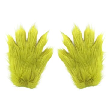 Gants en fourrure verte The Grinch pour déguisement | jourdefete.com Gants en fourrure verte The Grinch pour déguisement | jourdefete.com