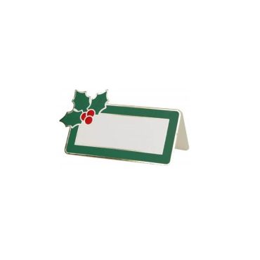 8 marque places feuille de houx de Noël 8 marque places feuille de houx de Noël