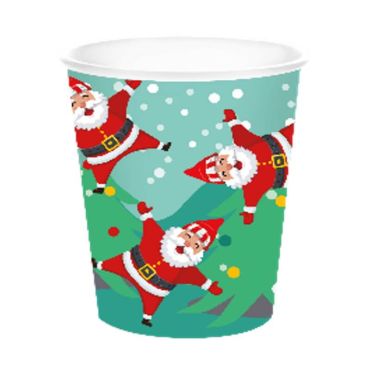 gobelet en carton pere noel | jourdefete.com
