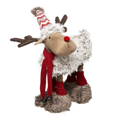 renne de noël avec pattes télescopiques de 53 cm | jourdefete.com renne de noël avec pattes télescopiques de 53 cm | jourdefete.com