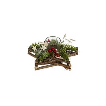 photophore étoile de noël de 20 cm | jourdefete.com photophore étoile de noël de 20 cm | jourdefete.com