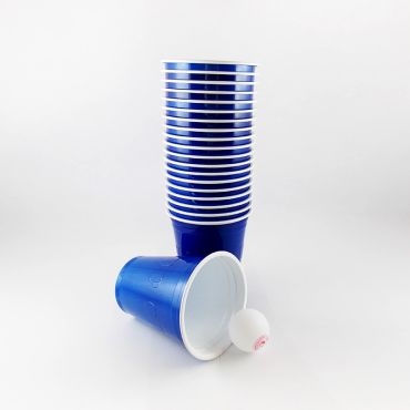 Gobelets "Beer Pong" x20 - Bleu Gobelets "Beer Pong" x20 - Bleu
