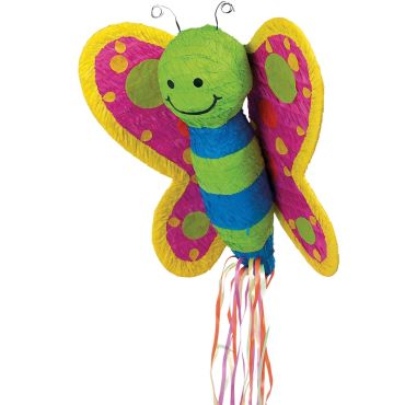 Pinata Papillon avec Ruban Multicolore Pinata Papillon avec Ruban Multicolore