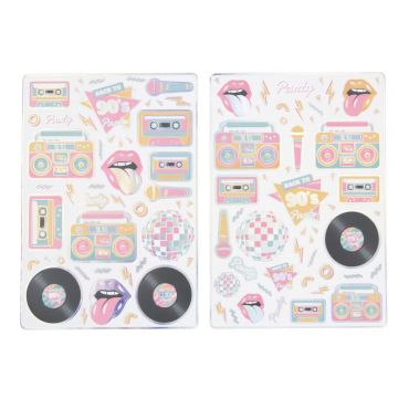 Un pack de 100 stickers holographiques pour votre fête sur les années 90 | jourdefete.com Un pack de 100 stickers holographiques pour votre fête sur les années 90 | jourdefete.com