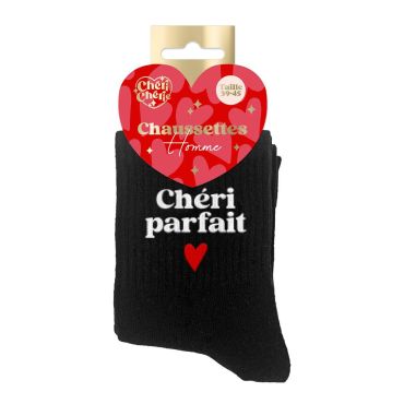 Une paire de chaussettes noires à offrir à votre chéri pour la Saint-Valentin | jourdefete.com Une paire de chaussettes noires à offrir à votre chéri pour la Saint-Valentin | jourdefete.com
