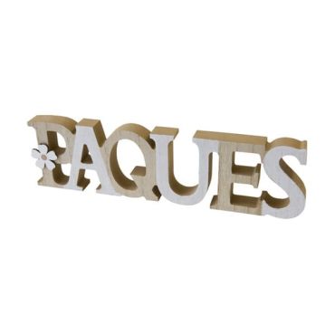 Décoration de table Pâques en bois grand modèle | jourdefete.com Décoration de table Pâques en bois grand modèle | jourdefete.com