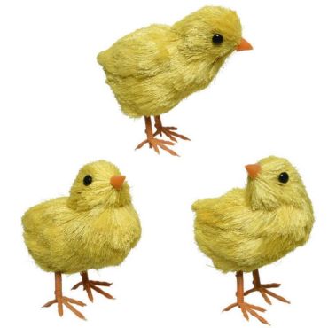 Poussin en Sisal - Modèles Assortis | jourdefete.com Poussin en Sisal - Modèles Assortis | jourdefete.com