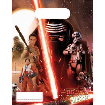 6 Party Bags - Star Wars® VII 6 Party Bags - Star Wars® VII