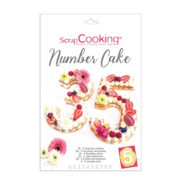 Kit Number Cake pour réaliser des gâteaux chiffres créatifs | jourdefete.com Kit Number Cake pour réaliser des gâteaux chiffres créatifs | jourdefete.com