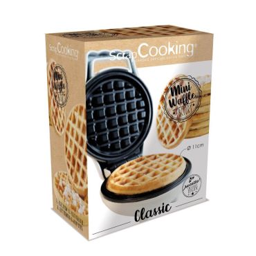 Mini gaufrier électrique Waffle Factory pour gaufres de 11 cm | jourdefete.com Mini gaufrier électrique Waffle Factory pour gaufres de 11 cm | jourdefete.com