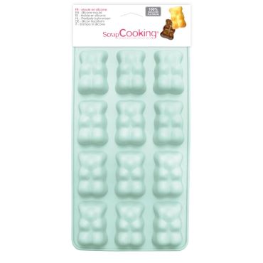 Moule en silicone Petit Oursons pour chocolats et bonbons faits maison | jourdefete.com Moule en silicone Petit Oursons pour chocolats et bonbons faits maison | jourdefete.com