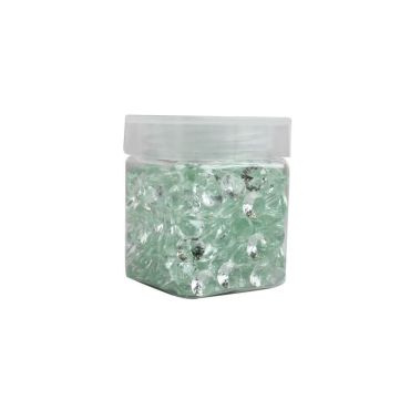Perle de pluie diamants 110 gr - Vert menthe Perle de pluie diamants 110 gr - Vert menthe
