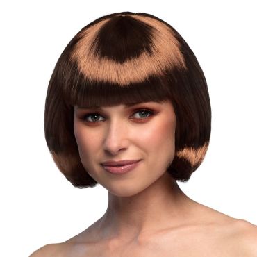 Perruque de Cabaret pour Femme - Brune | jourdefete.com Perruque de Cabaret pour Femme - Brune | jourdefete.com