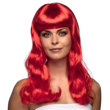 Perruque Femme Chic - Rouge | jourdefete.com
