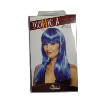 perruque Monica bleu | jourdefete.com perruque Monica bleu | jourdefete.com