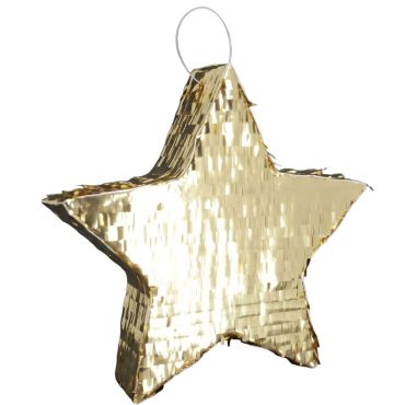 Piñata étoile dorée scintillante à suspendre pour réveillon et soirée festive | jourdefete.com Piñata étoile dorée scintillante à suspendre pour réveillon et soirée festive | jourdefete.com