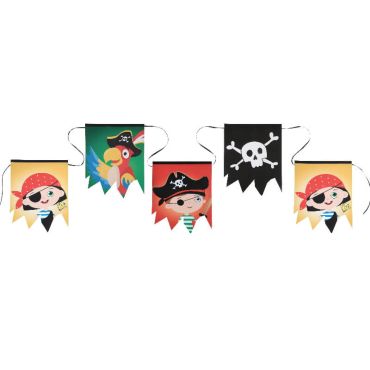 Banderole de 6 mètres de la collection petit pirate Banderole de 6 mètres de la collection petit pirate