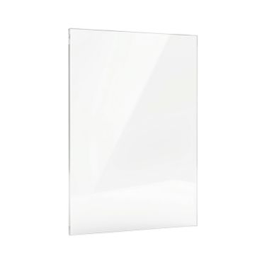 Panneau vierge en plexiglas transparent rectangulaire 70x50 cm pour personnalisation | jourdefete.com
