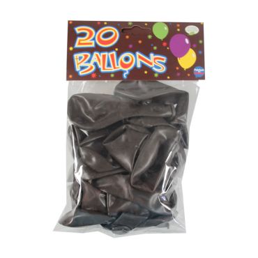 20 Ballons de Baudruche Chocolat 20 Ballons de Baudruche Chocolat