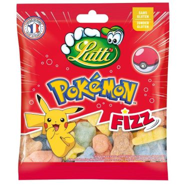Sachet de bonbons Pokémon Fizz de Lutti | jourdefete.com