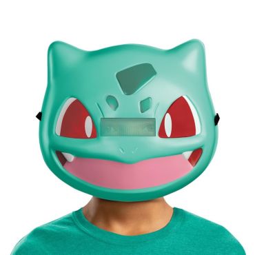 Masque Bulbizarre Pokémon pour enfant, accessoire de déguisement vert et amusant | jourdefete.com Masque Bulbizarre Pokémon pour enfant, accessoire de déguisement vert et amusant | jourdefete.com