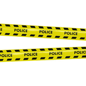 Bande de ruban de signalisation jaune avec l'inscription noire POLICE | jourdefete.com Bande de ruban de signalisation jaune avec l'inscription noire POLICE | jourdefete.com