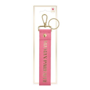Porte-clés rose lanière "Maman Parfaite" doré pour fête des mères | jourdefete.com Porte-clés rose lanière "Maman Parfaite" doré pour fête des mères | jourdefete.com