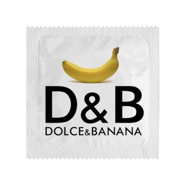 Un beau préservatif humoristique "Dolce & Banana" à offrir en cadeau | jourdefete.com Un beau préservatif humoristique "Dolce & Banana" à offrir en cadeau | jourdefete.com