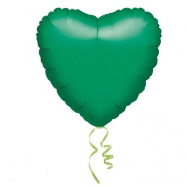 Ballon Hélium Cœur Vert Ballon Hélium Cœur Vert