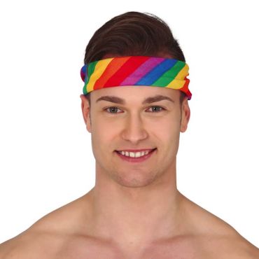 Un beau bandana arc-en-ciel pour votre événement | jourdefete.com Un beau bandana arc-en-ciel pour votre événement | jourdefete.com