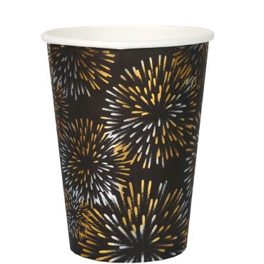 Gobelet réveillon or et argent 27 cl en carton x10 pour fête de fin d'année | jourdefete.com Gobelet réveillon or et argent 27 cl en carton x10 pour fête de fin d'année | jourdefete.com