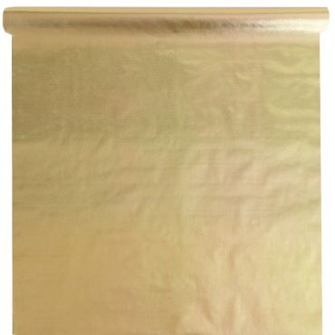 Nappe spunbond dorée réutilisable pour table chic | jourdefete.com Nappe spunbond dorée réutilisable pour table chic | jourdefete.com