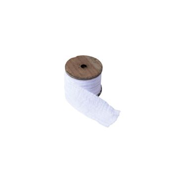 Ruban de table en gaze de coton 3 mètres couleur blanc | jourdefete.com Ruban de table en gaze de coton 3 mètres couleur blanc | jourdefete.com