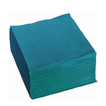 100 serviettes ouate de cellulose couleur bleu canard de 38 cm | jourdefete.com 100 serviettes ouate de cellulose couleur bleu canard de 38 cm | jourdefete.com