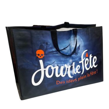 Sac cabas Jour de Fête spécial Halloween avec décor nocturne et crâne | jourdefete.com Sac cabas Jour de Fête spécial Halloween avec décor nocturne et crâne | jourdefete.com