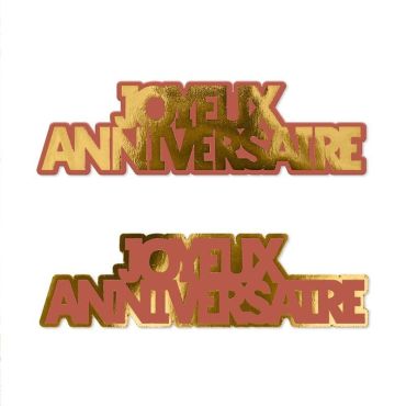 Sachet de 20 décorations de table - Joyeux Anniversaire - Collection Terracotta | jourdefete.com Sachet de 20 décorations de table - Joyeux Anniversaire - Collection Terracotta | jourdefete.com