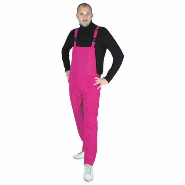 Salopette Rose Fluo Adulte - Taille Unique Salopette Rose Fluo Adulte - Taille Unique