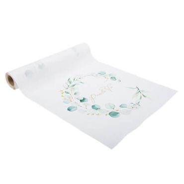 Chemin de table sauge green | jourdefete.com