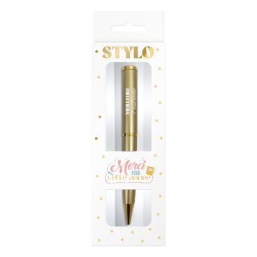 Stylo doré Meilleure Maîtresse en boîte cadeau avec message Merci pour cette année | jourdefete.com Stylo doré Meilleure Maîtresse en boîte cadeau avec message Merci pour cette année | jourdefete.com