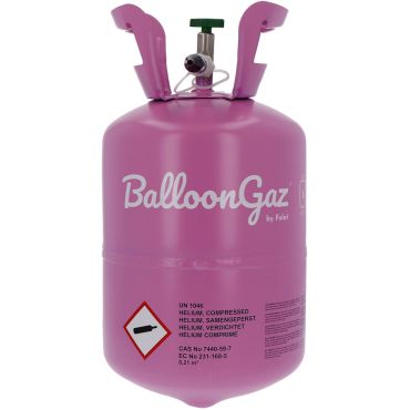 Bonbonne rose de gaz hélium comprimé BalloonGaz Folat pour le gonflage de 30 ballons de fête | jourdefete.com Bonbonne rose de gaz hélium comprimé BalloonGaz Folat pour le gonflage de 30 ballons de fête | jourdefete.com