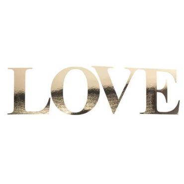 sticker lettres love autocollant de 15 cm couleur au choix | jourdefete.com