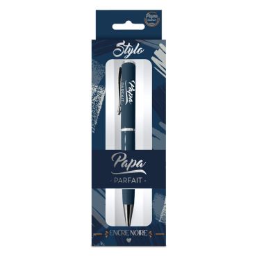 Stylo élégant Papa Parfait avec gravure raffinée | jourdefete.com